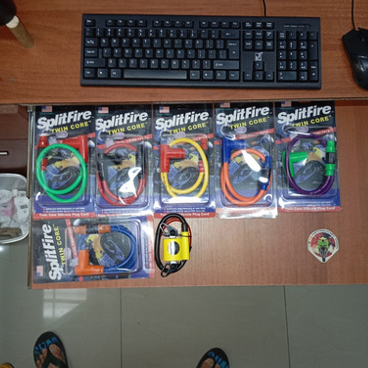 Bobina Racing Cable Alta Spliftifire Varios Colores 3