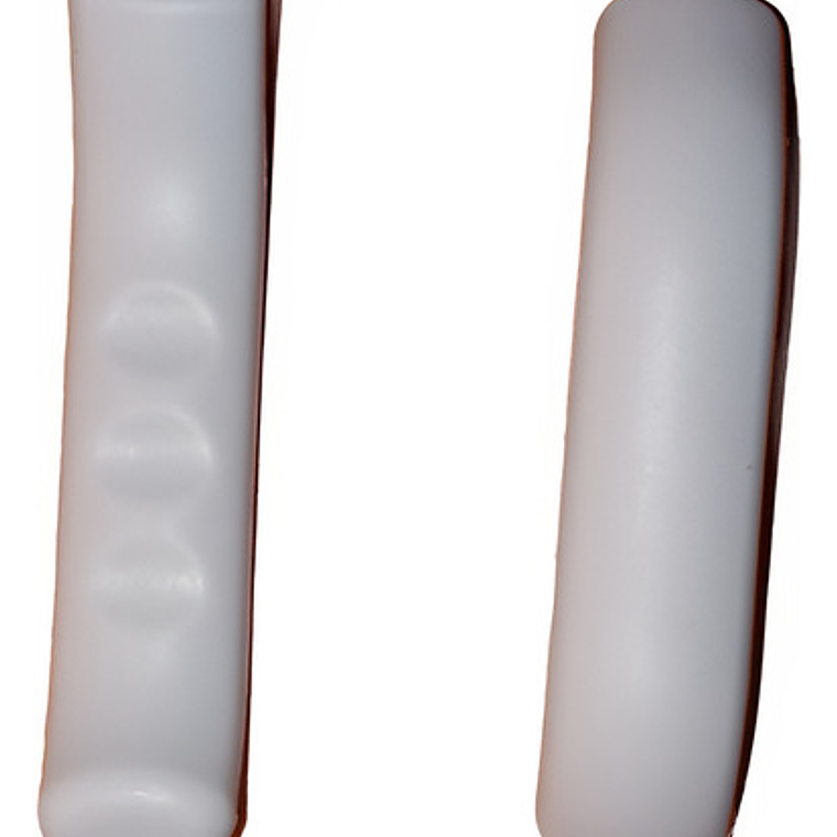 Palanca Freno Cixi Yuanda Aluminio Natural 10mm Gris Izquierdo Derecho 1