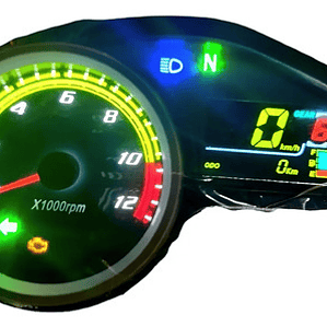 Velocímetro Digital Phm Mtha1967phm-10 Para Moto/cuatri