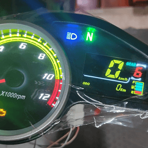 Velocímetro Digital Phm Mtha1967phm-10 Para Moto/cuatri