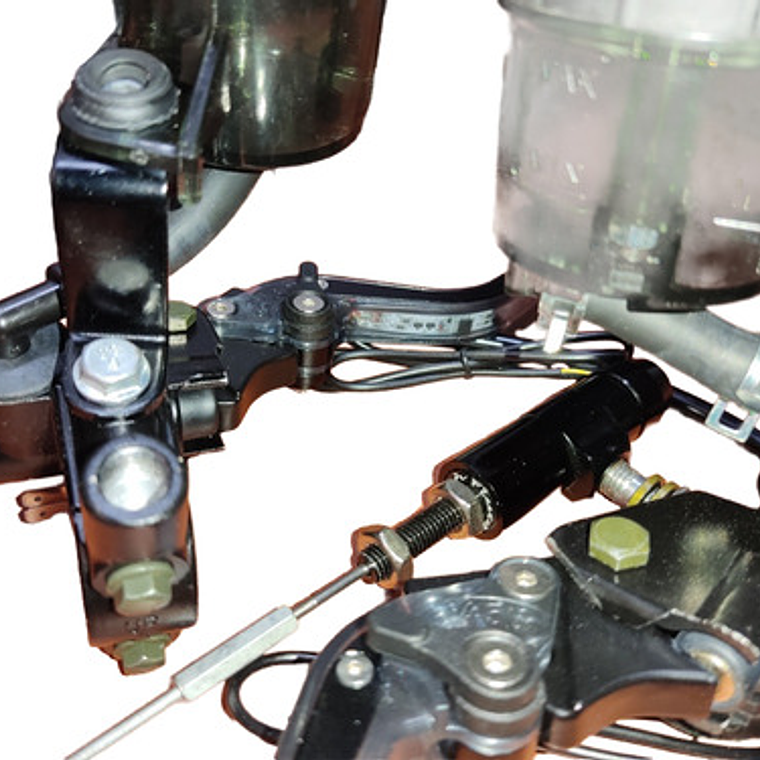 Freno Delantero Y Embrague Hidráulico Levas Con Luz Led 4