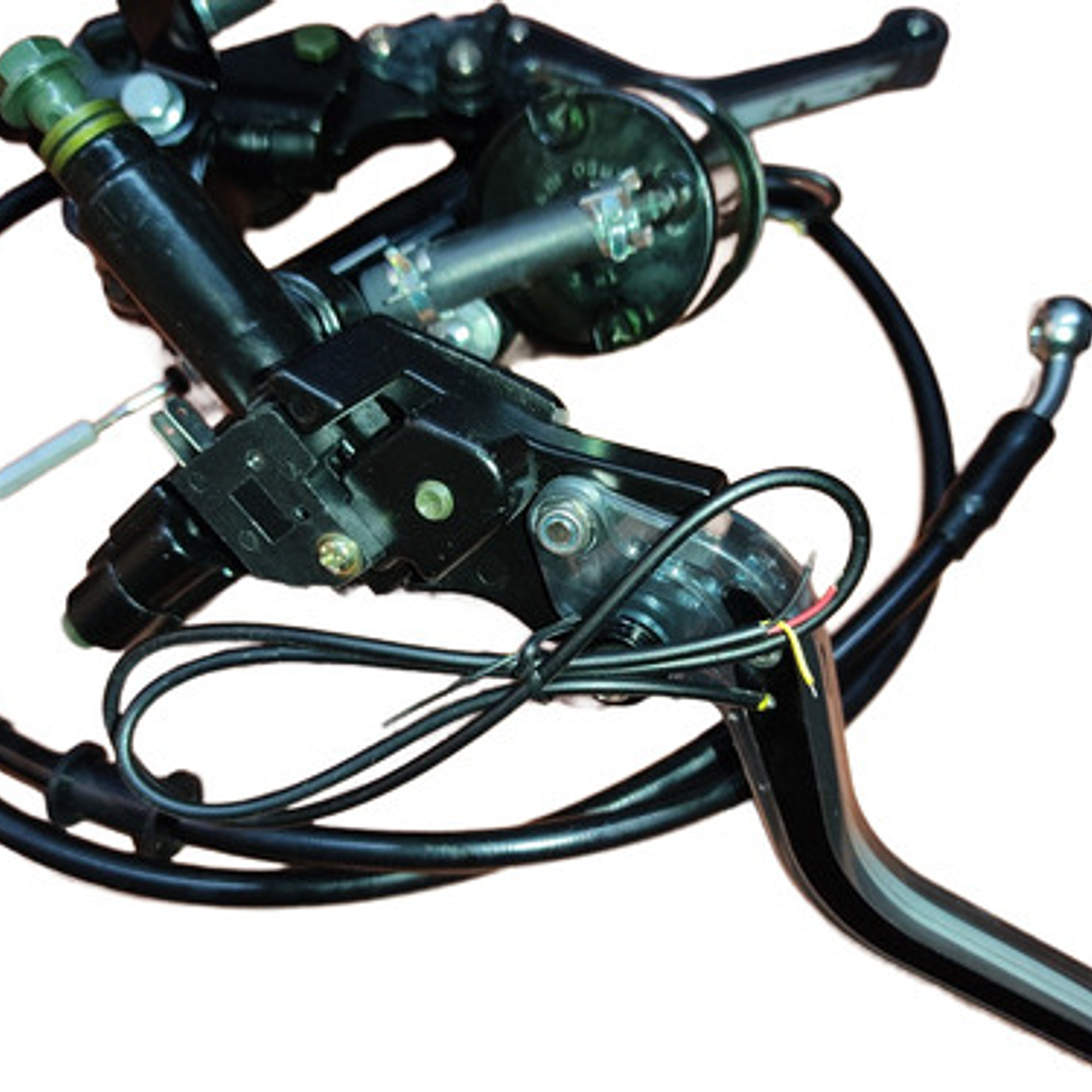 Freno Delantero Y Embrague Hidráulico Levas Con Luz Led 5