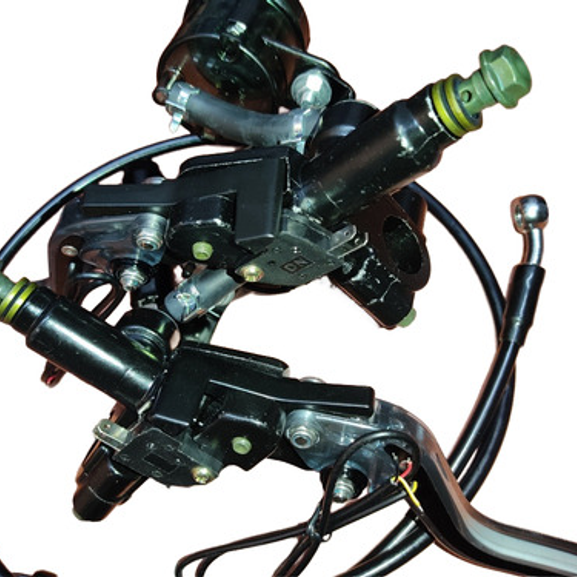 Freno Delantero Y Embrague Hidráulico Levas Con Luz Led 8