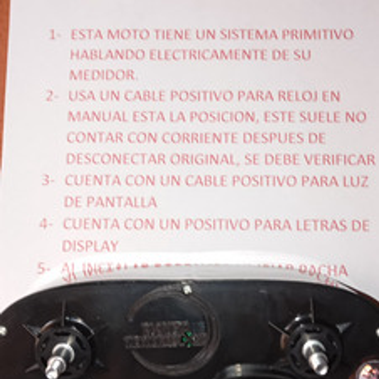 Velocimetro Digital Universal De Segunda  8