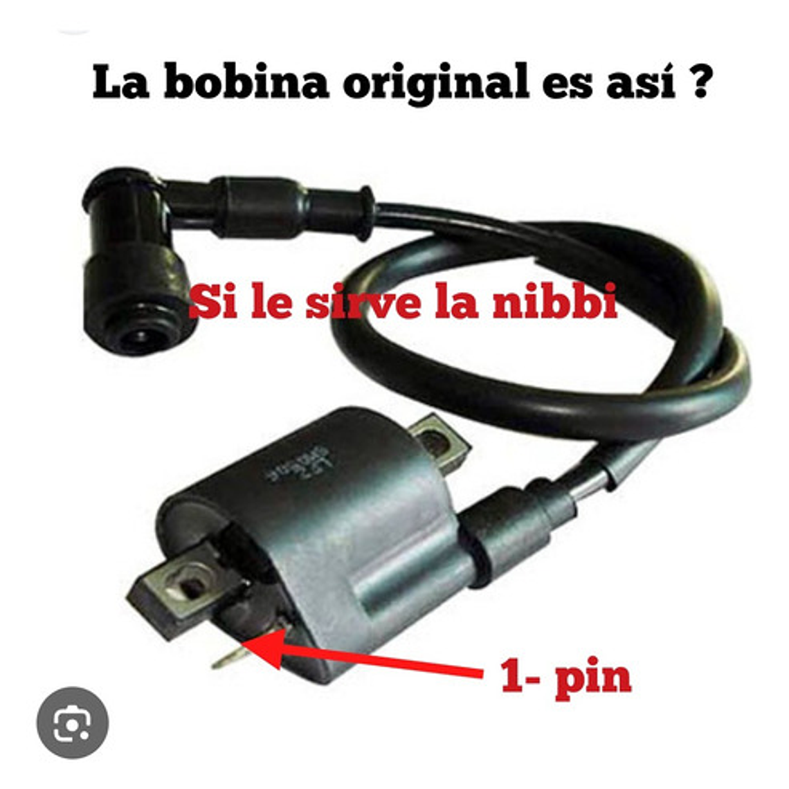 Bobina De Encendido Nibbi Racing Alta Original 6