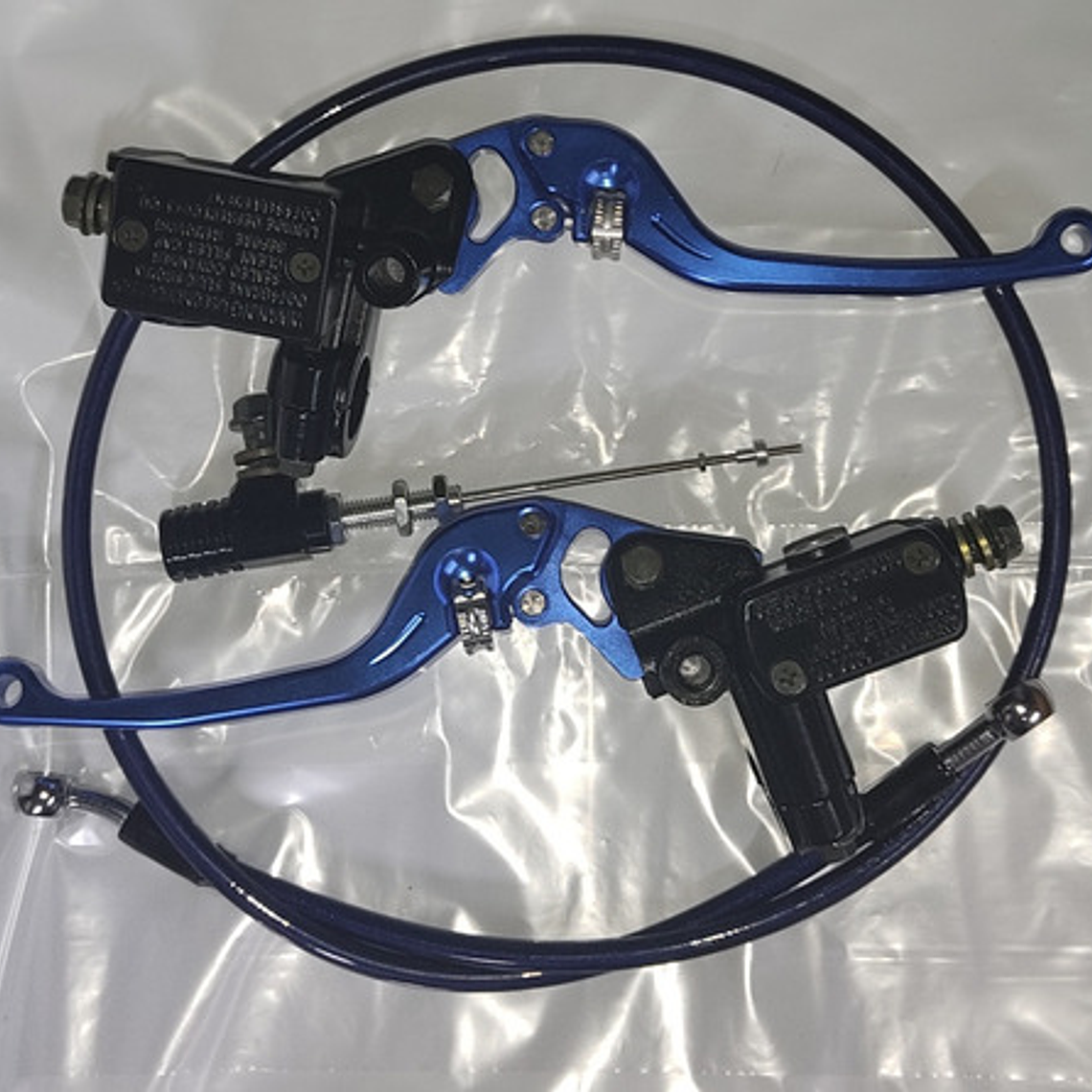 Clutch Hidráulico Universal Stunt Baja Cilindrada Azul 2