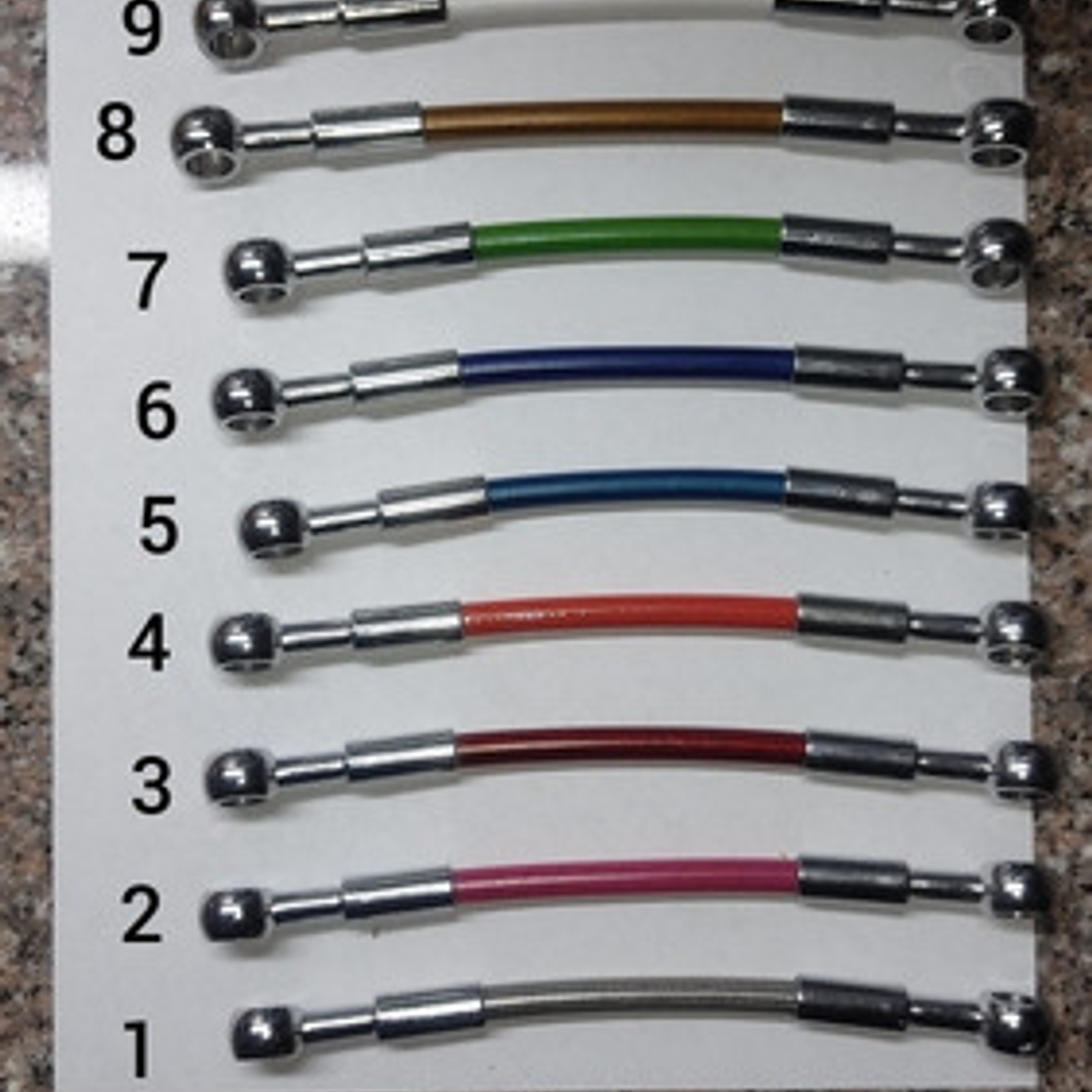 Línea De Freno Blindada De Suzuki Best 125 3