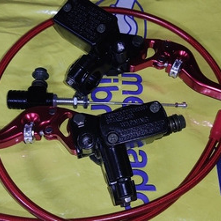 Clutch Hidráulico Universal Stunt Baja Cilindrada Rojo 6