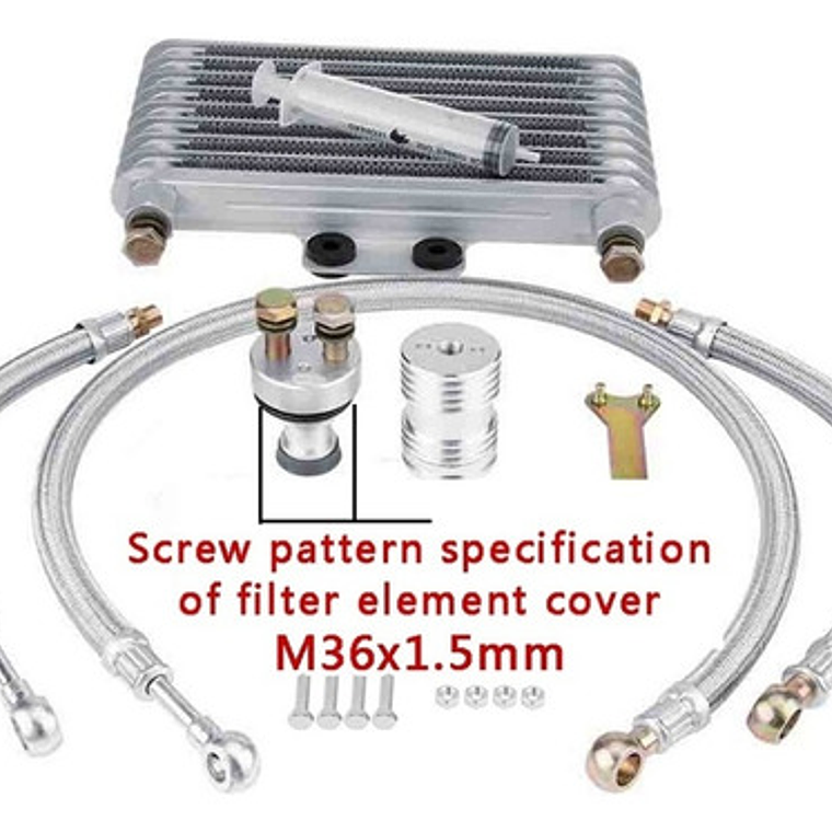 Kit Enfriador De Aceite Motocicleta Cb, Cg 4