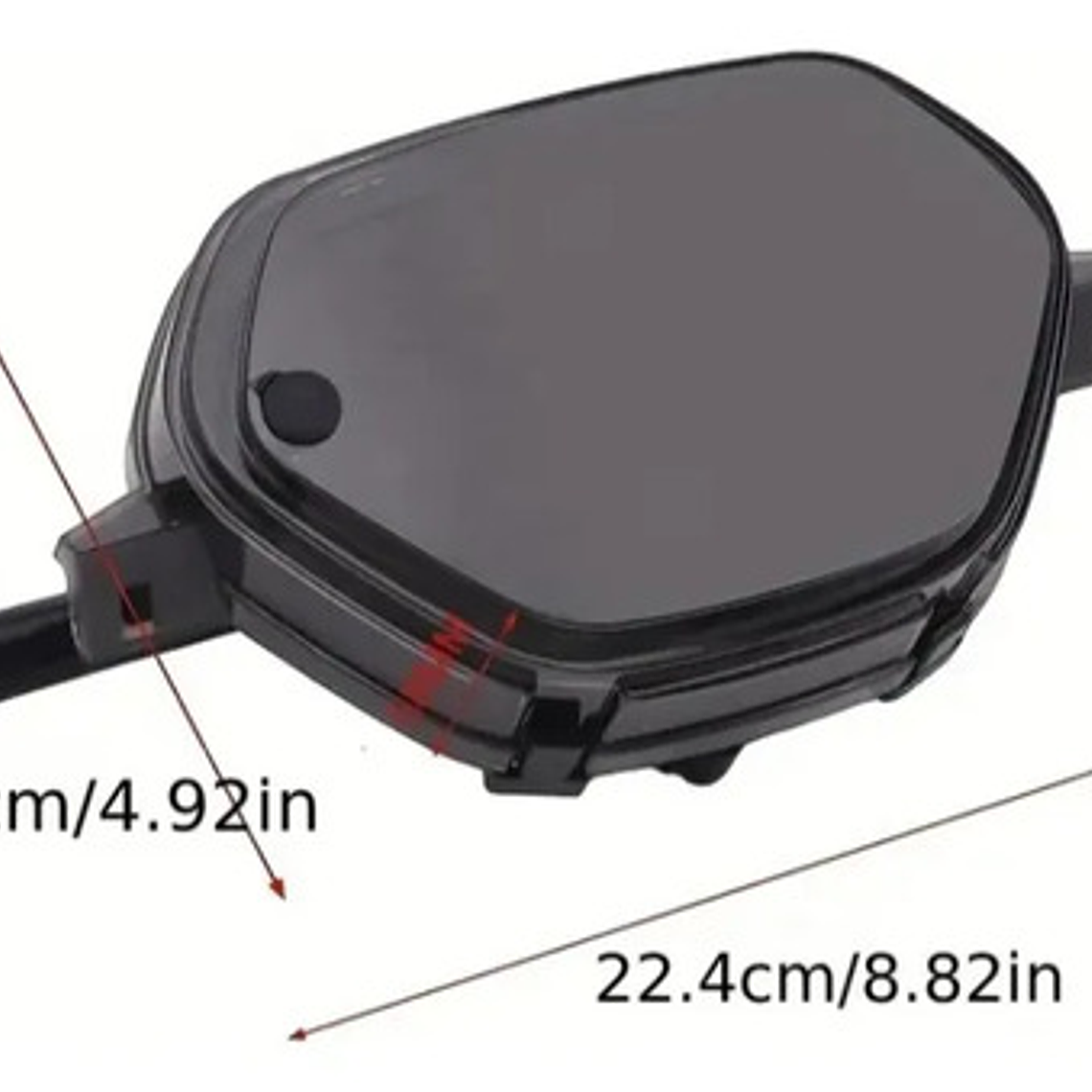 Tacómetro Digital Wawe C 100 Para Moto Con Velocímetro Led 2
