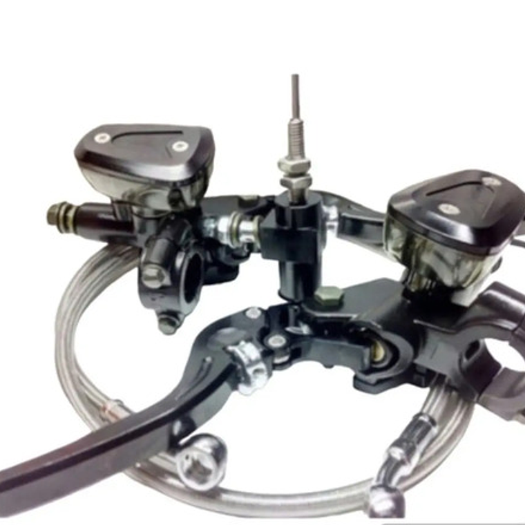 Clutch Y Freno Hidráulico Kit Universal Negro 1