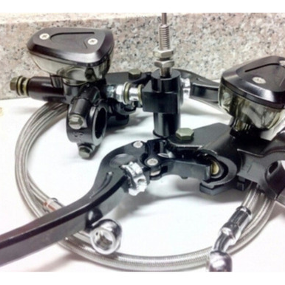 Clutch Y Freno Hidráulico Kit Universal Negro 3