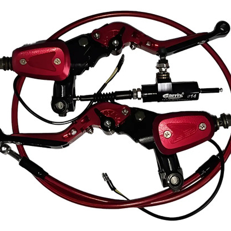 Kit Universal De Embrague Hidráulico Y Freno Delantero. 1