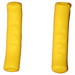 Protector De Manigueta Para Bicicletas Colores Color Amarillo