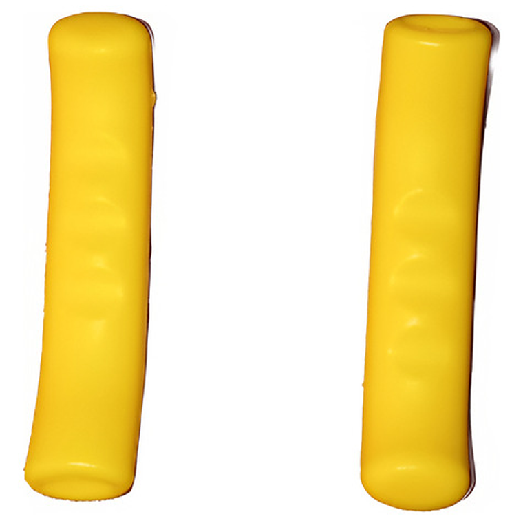 Protector De Manigueta Para Bicicletas Colores Color Amarillo 1