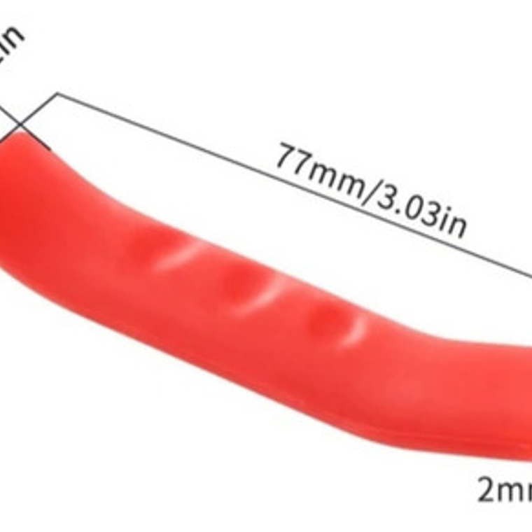 Protector De Manigueta Para Bicicletas Colores Color Amarillo 4