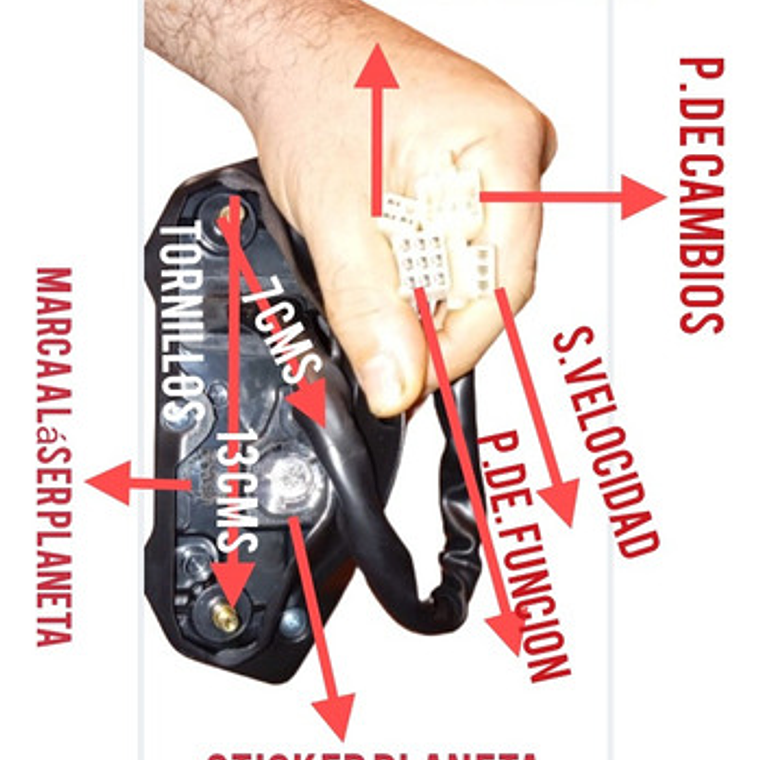 Velocímetro Digital Para Motocicletas 5