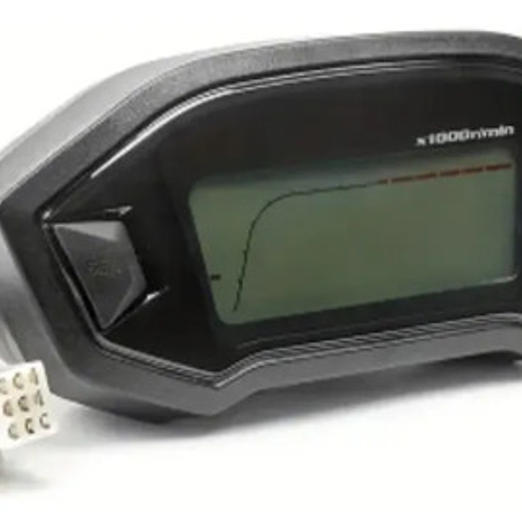 Tacómetro Y Velocímetro Pantalla Grande Universal Con Sensor 5