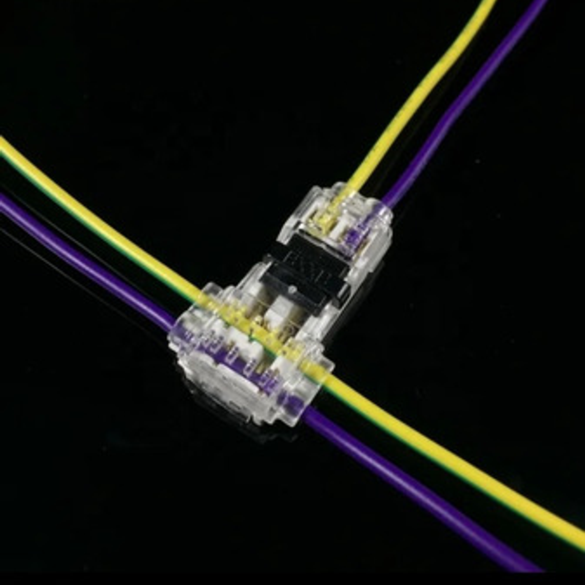 Derivación T2 Doble T -0,35mm2~~0,75mm2 ( 18 Awg Máximo ) 2