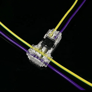 Derivación T2 Doble T -0,35mm2~~0,75mm2 ( 18 Awg Máximo )