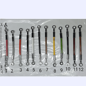 Línea De Freno Tt Ds 200 Delantero Y Trasero 