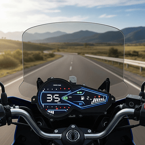 Tacómetro Velocímetro Digital Universal Led Para Moto