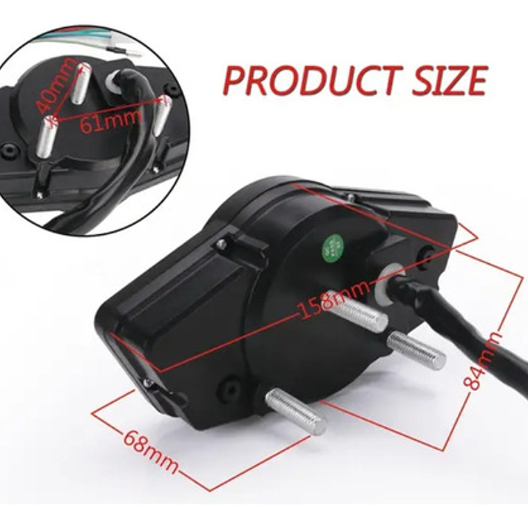 Velocímetro Digital Universal Enduro Tt, Ttr, 5