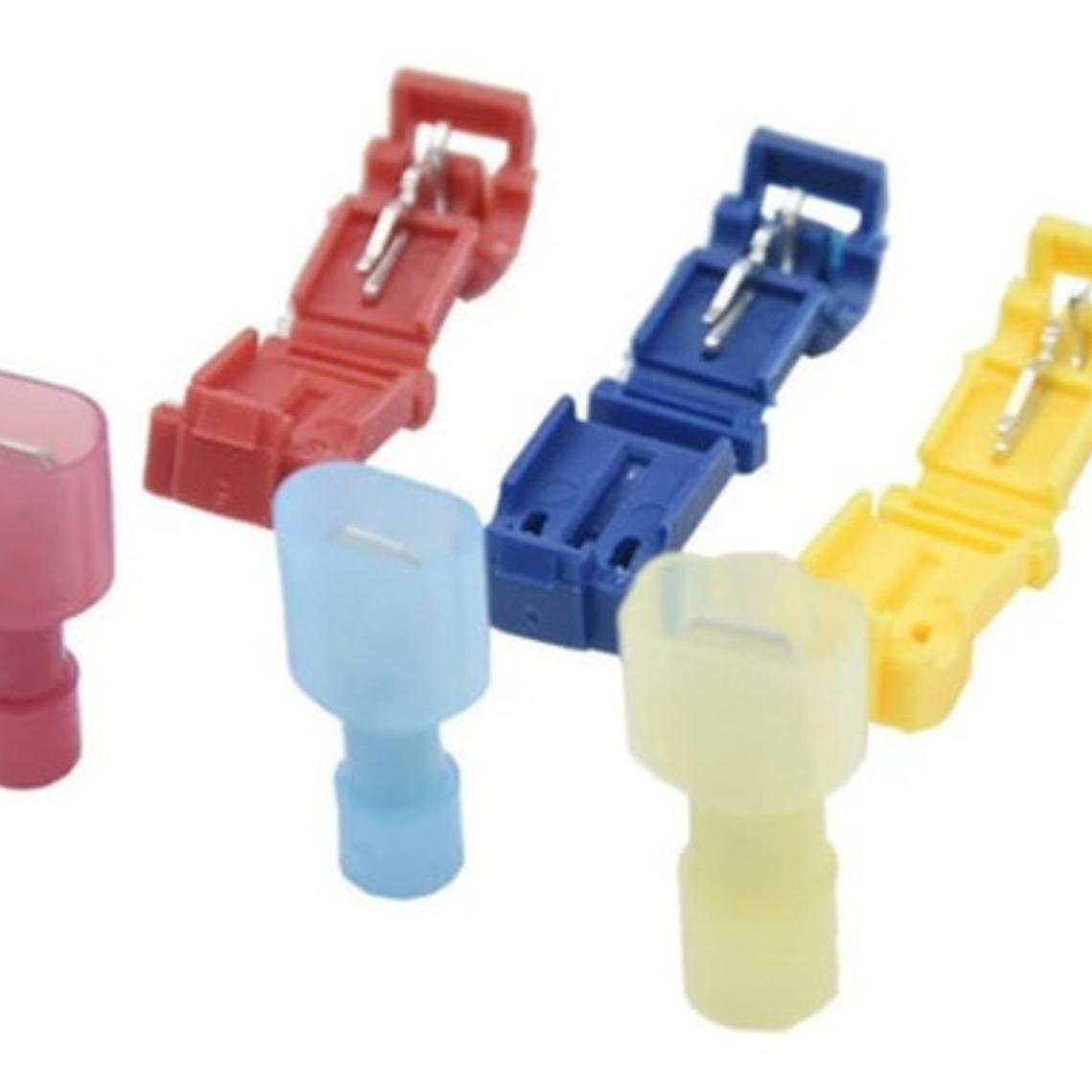 100 Conectores En T Moto Carro Casa Crimpado 5