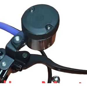 Bomba De Freno Derecha Banjo De 10mm Colores Negro Y Plata