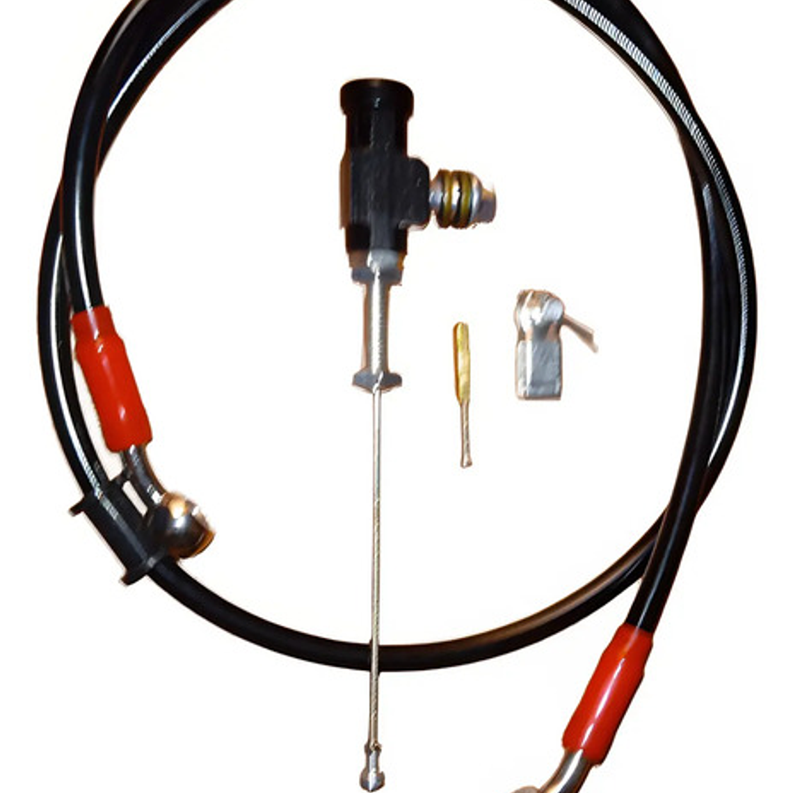 Clutch Y Freno Hidráulico Kit Universal Negro  2