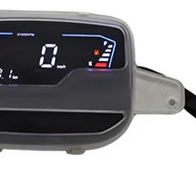 Velocímetro Phm Mth852025431p Para Motos Negro 1