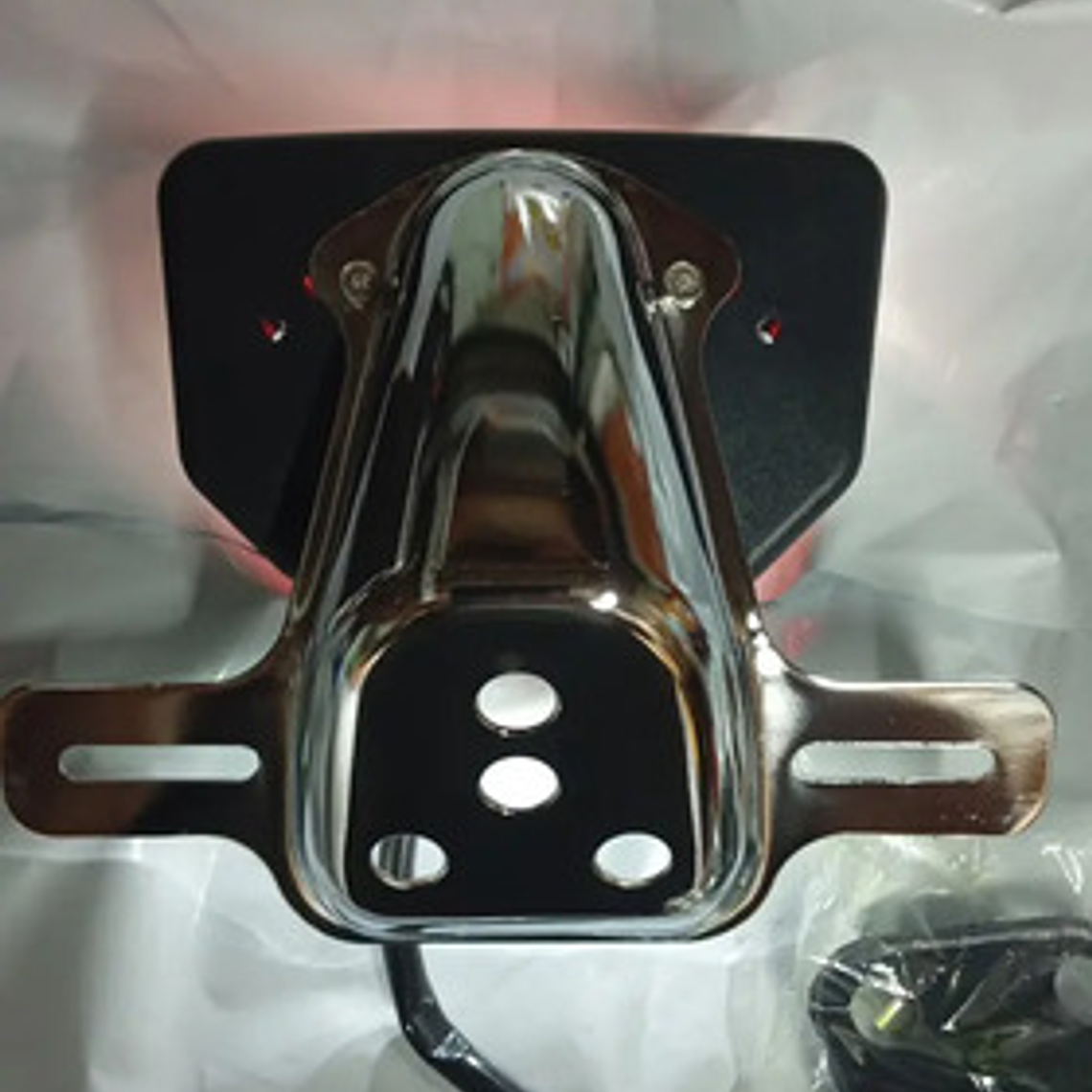 Stop Luz Trasera Motocicleta Gn 125 Dvr Blanco 2