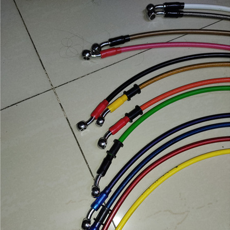 Manguera De Freno Delantero Ttr 125 Varios Colores 4