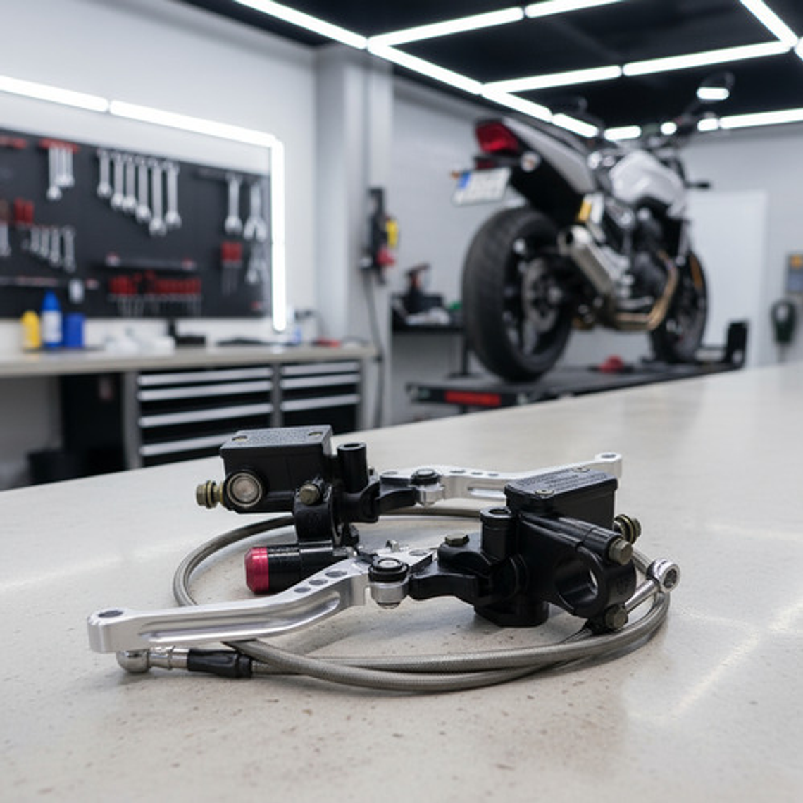 Clutch Hidráulico Universal Stunt Baja Cilindrada Plata 1