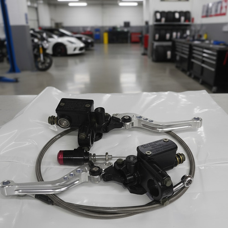 Clutch Hidráulico Universal Stunt Baja Cilindrada Plata 3