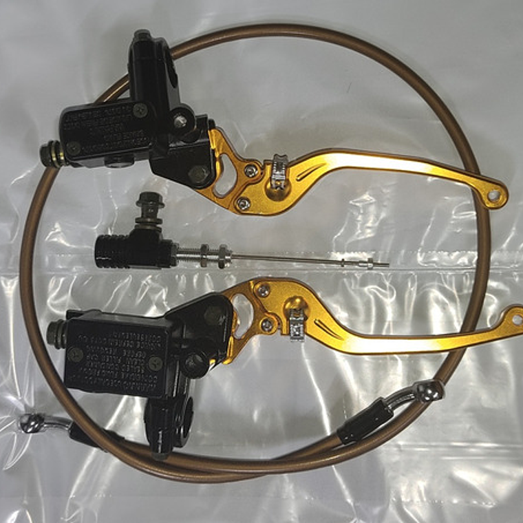 Clutch Hidráulico Universal Stunt Baja Cilindrada Dorado 7