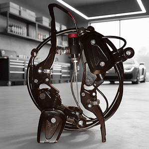 Clutch Y Freno Hidráulico Kit Universal Negro 