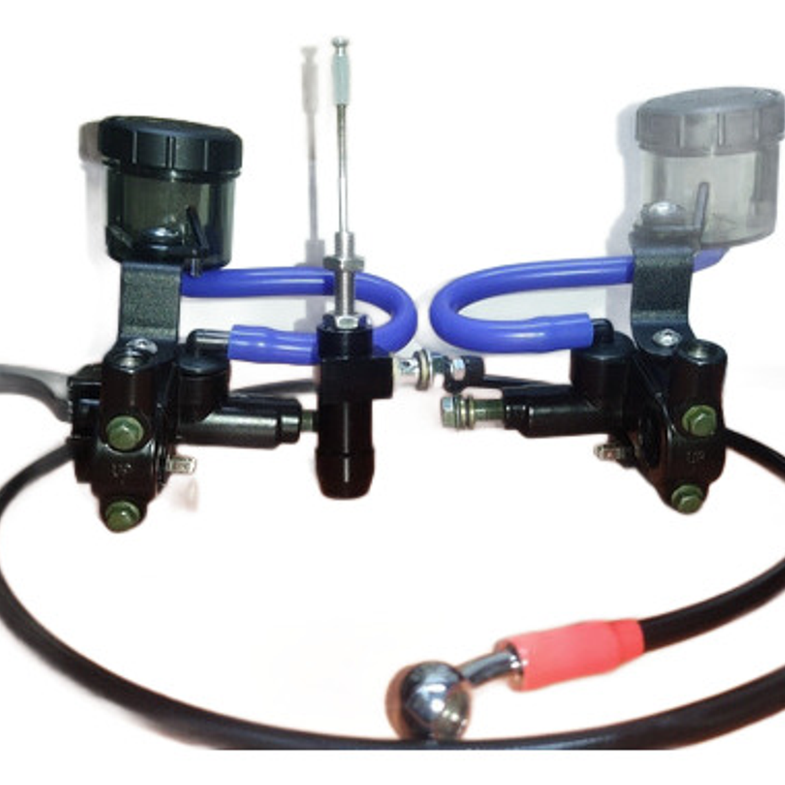 Clutch Y Freno Hidráulico Kit Universal  Negro 4