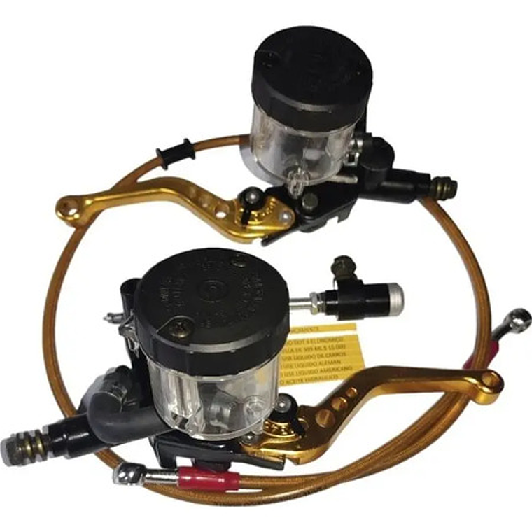 Clutch Y Freno Hidráulico Kit Universal Varios Colores 1