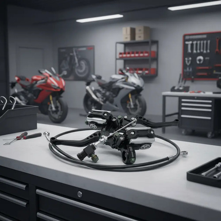 Clutch Hidráulico Universal 1125 Cc Kit Café Racer 2.0 Retro 2