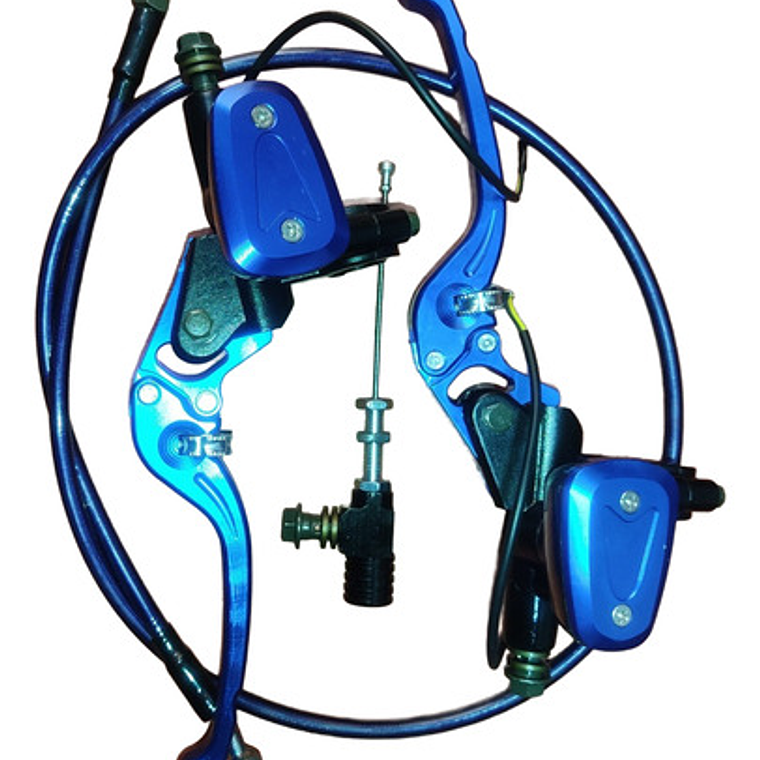 Clutch Y Freno Hidráulico Kit Universal Varios Colores 1
