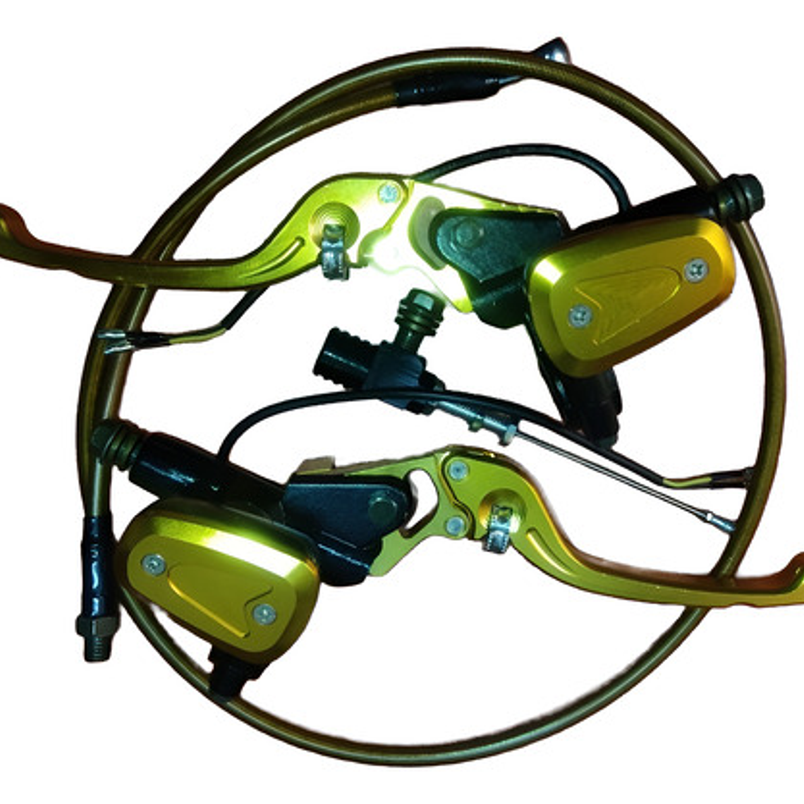 Clutch Y Freno Hidráulico Kit Universal Varios Colores 3