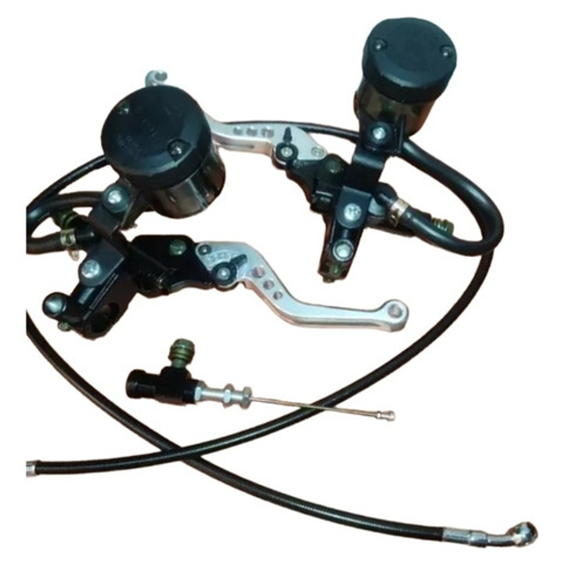 Clutch Y Freno Hidráulico Kit Universal Varios Colores 4