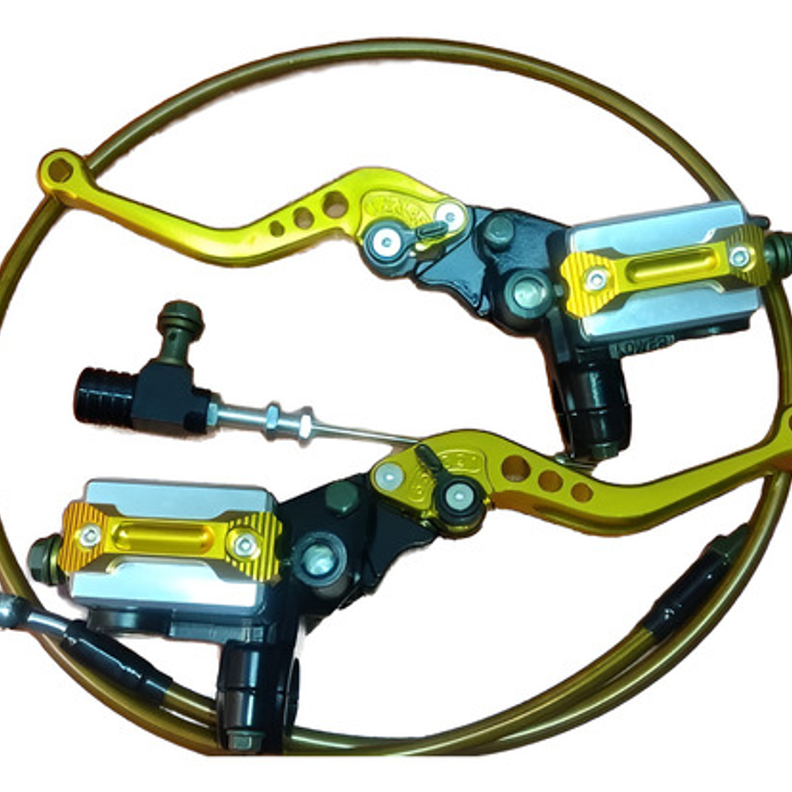 Clutch Y Freno Hidráulico Kit Universal Varios Colores 5