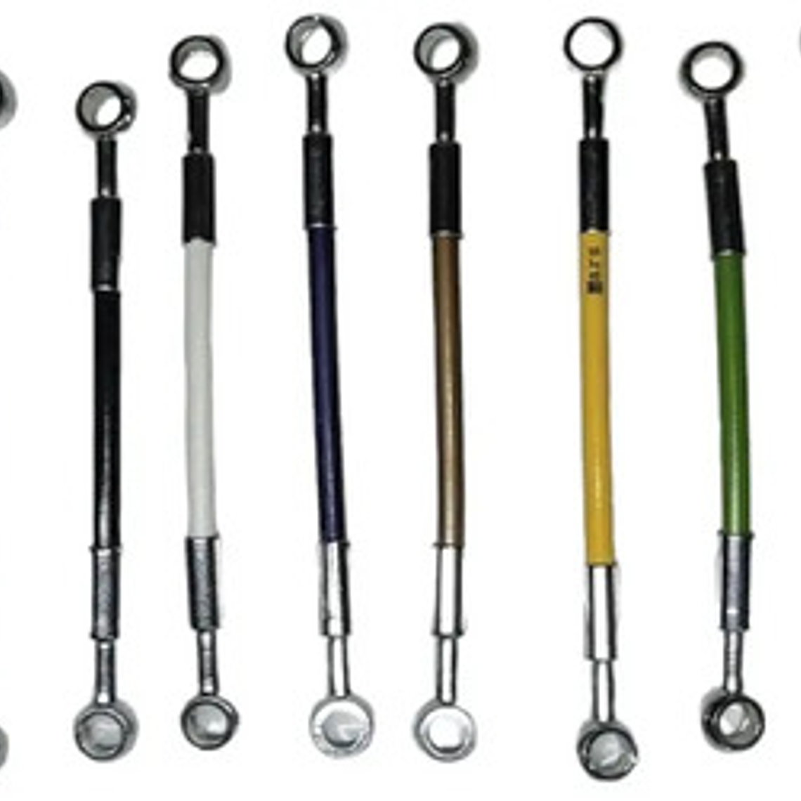 Líneas Blindadas Dt 125 Clutch Freno Delantero Y Trasero 1