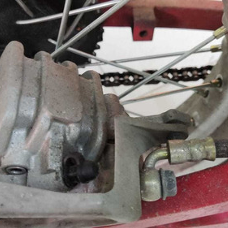 Líneas Blindadas Dt 125 Clutch Freno Delantero Y Trasero 9