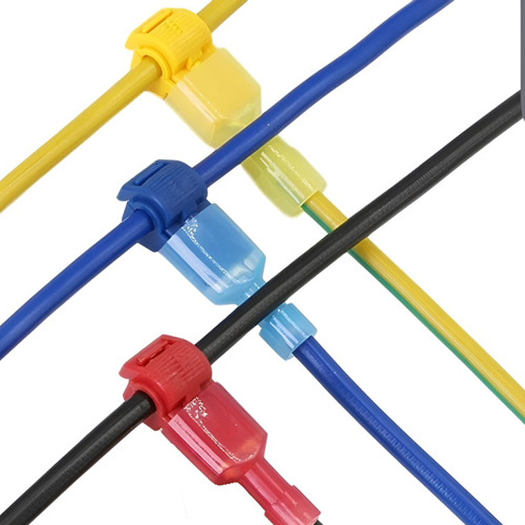 25 Par Terminales De Conectores De Cable Electricos Crimpado 6