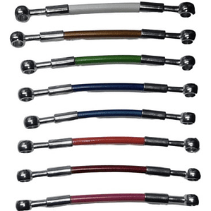 Manguera Blindada Hidraulica De 1.10 Cm Negra O Plata