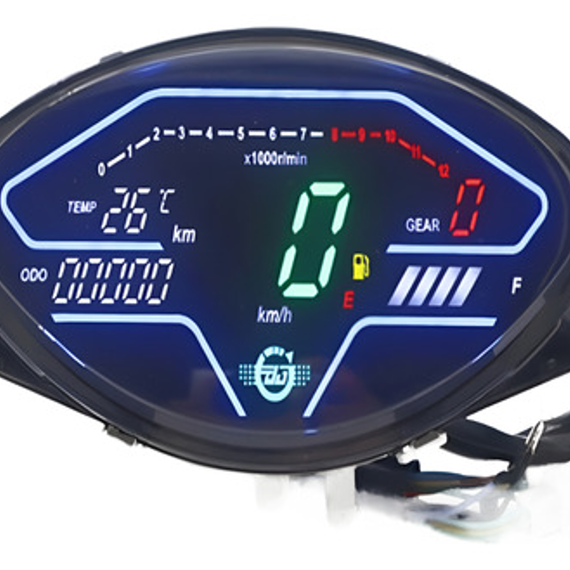 Phm Velocímetro Digital Universal Para Motos 1