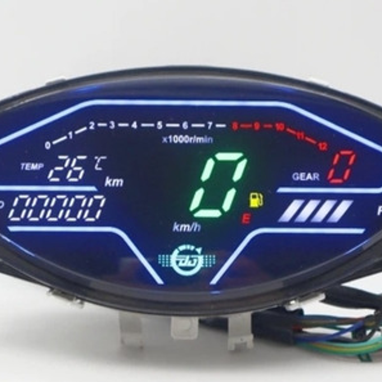 Phm Velocímetro Digital Universal Para Motos 3